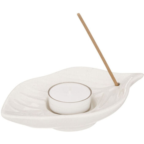 Coffret Encens & Bougies "Chakra" 22cm Blanc (1/4)