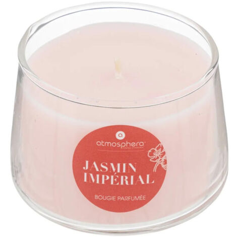 Bougie Parfumée en Verre "Izor" 110g Jasmin (1/2)