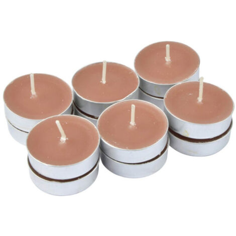 Lot de 12 Bougies Chauffe-Plat "Essentiel II" 3,5cm Opium (1/3)