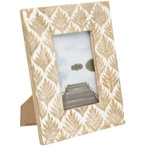 Cadre Photo Déco "Adriano" 10x15cm Beige