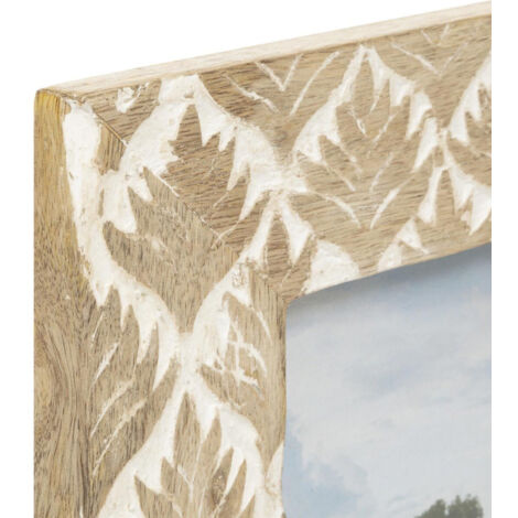 Cadre Photo Déco "Adriano" 10x15cm Beige