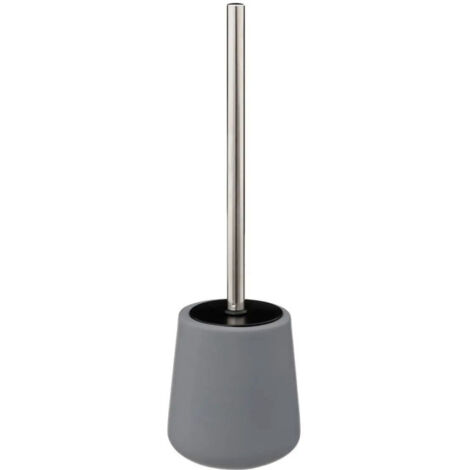 Brosse WC Design "Cocon" 40cm Gris Béton (1/3)