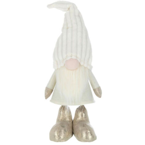 Statue Déco Lutin "Plumes" 58cm Beige (1/2)