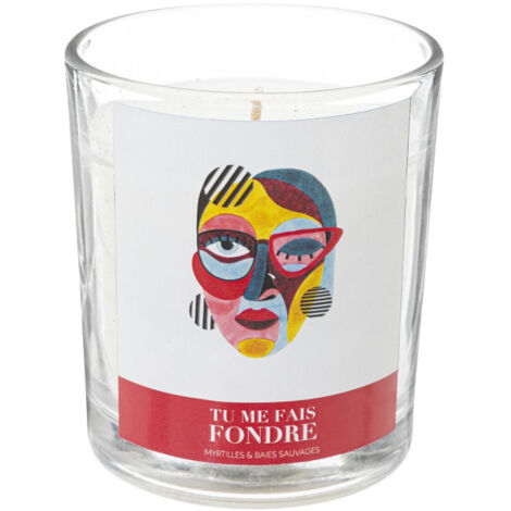 Bougie Parfumée "Jomy" 200g Myrtilles & Baies (1/2)