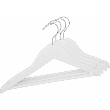 Lot de 4 Cintres Enfant Cinderella 32cm Blanc (1/2)