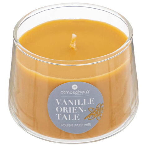 Bougie Parfumée en Verre "Izor" 110g Vanille (1/2)