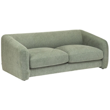 Canapé 3 Places Convertible "Guppy" 198cm Vert Cèdre (1/4)