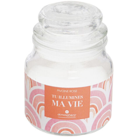 Bougie Parfumée "Jomy" 70g Pivoine Rose (1/2)