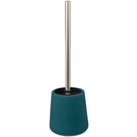 Brosse WC Design "Cocon" 40cm Bleu Pétrole (1/3)