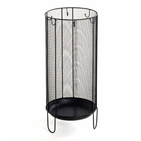 Porte-Parapluies en Métal "Laqué" 58cm Noir (1/5)