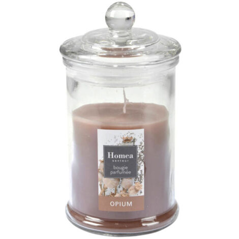 Bougie Parfumée Bocal "Essentiel II" 15cm Opium (1/2)