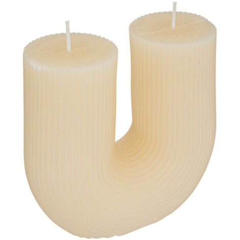 Bougie Design "Demi" 400g Ivoire (1/2)