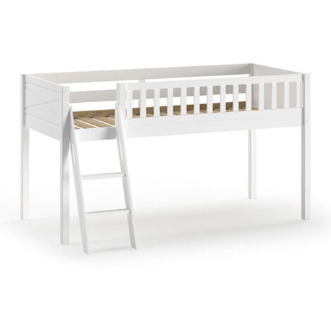 Lit Enfant "Scott" 90x200cm Blanc (1/5)