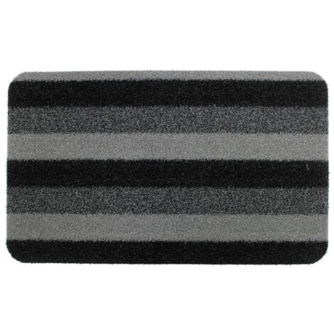 Tapis d'Entrée "Marena" 45x75cm Gris (1/4)