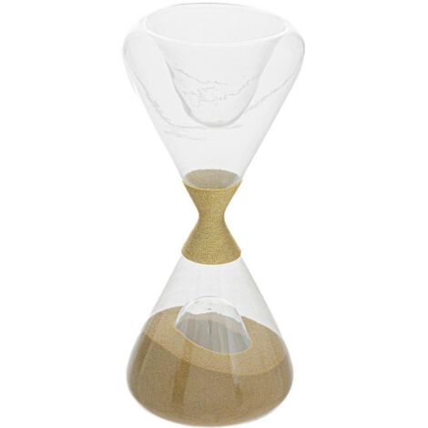 Sablier Design "Le Collectionneur" 19cm Transparent (1/4)