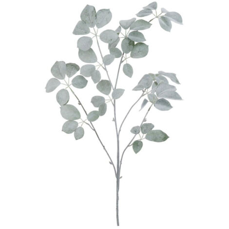 Branche Artificielle Floquée "Schefflera" 120cm Vert (1/3)