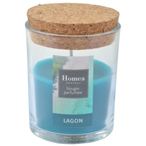 Bougie Verrine Parfumée "Essentiel II" 8cm Lagon (1/3)