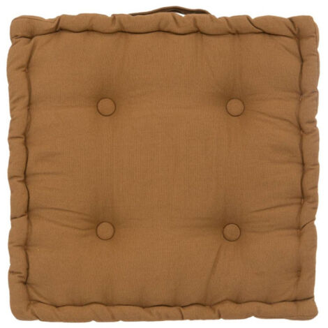 Lot De 2 Coussins De Sol Carrés 40x40 Cm - Coussin Tatami, Yoga, Méditation - Bleu Ciel, Lavable, Pour Intérieur Et Extérieur
