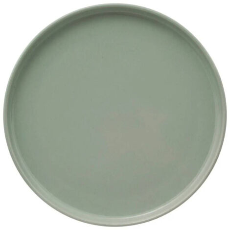 Lot de 6 Assiettes Plates "Marie" 26cm Vert Clair (1/2)