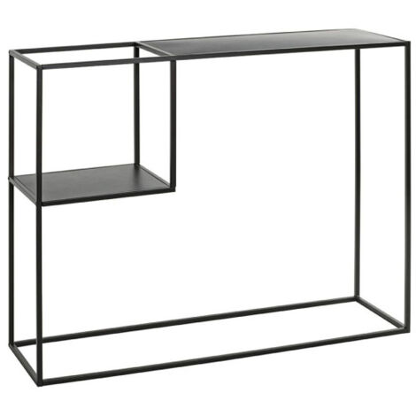 Console Design en Métal "Soraya" 100cm Noir (1/5)