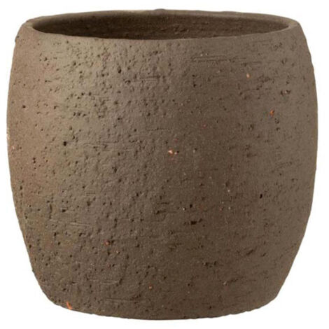 Cache-pot en céramique rouge foncé MICA DECORATIONS Tusca, D.28 cm