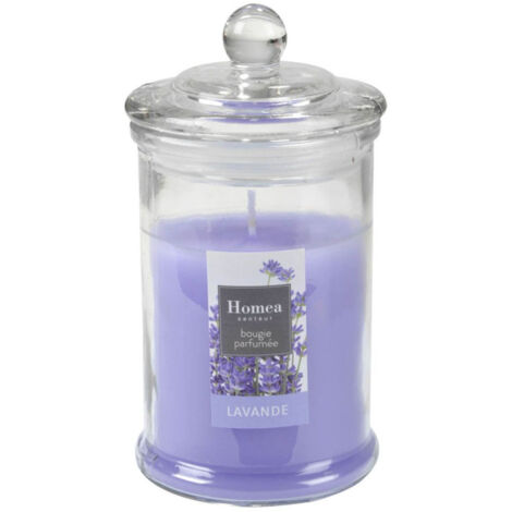 Bougie Parfumée Bocal "Essentiel II" 15cm Lavande (1/2)