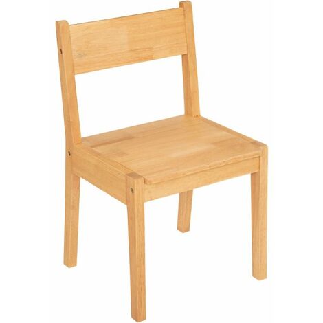 Chaise Enfant en Bois Robin 54cm Marron
