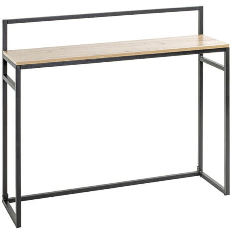 Console Design "Miranda" 100cm Chêne & Noir (1/5)