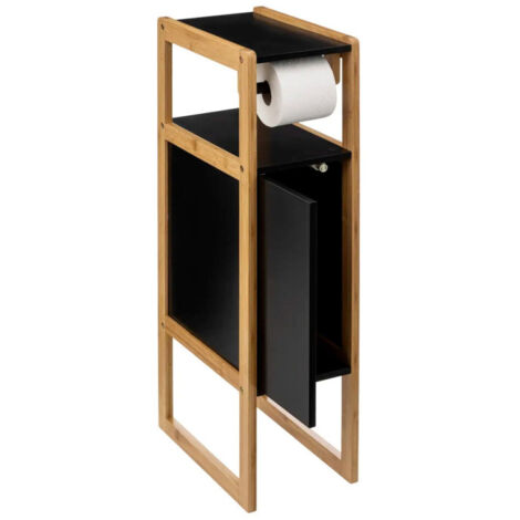 Dérouleur Papier WC "Natureo" 80cm Noir