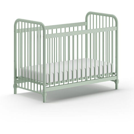 Lit Bébé "Bronxx" 60x120cm Vert Mat (1/3)