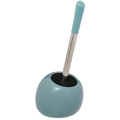 Brosse WC en Céramique "Sun" 36cm Bleu Arctique (1/3)