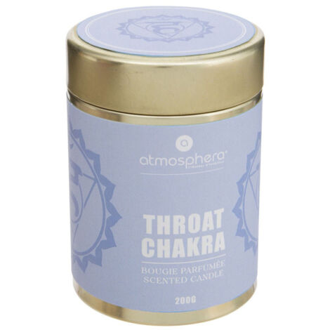 Bougie Parfumée "Chakra" 200g Bleu Gorge (1/2)