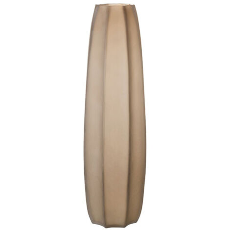 Vase Design en Verre Ligne "Hayden" 62cm Marron Clair (1/3)