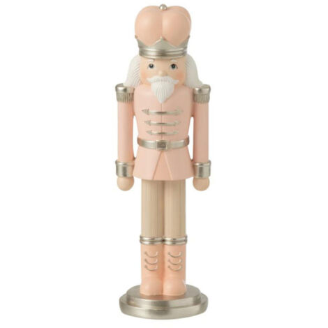 Statuette Déco "Casse Noisette" 28cm Rose (1/2)