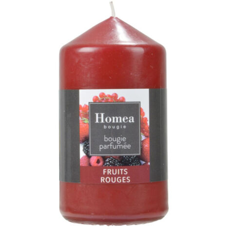 Bougie Pilier "Essentiel II" 11cm Fruits Rouges (1/3)