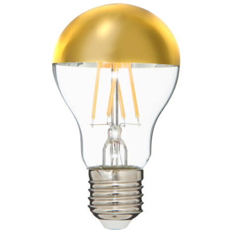 Ampoule E27 Led "Filament Droit" 10cm Or (1/2)