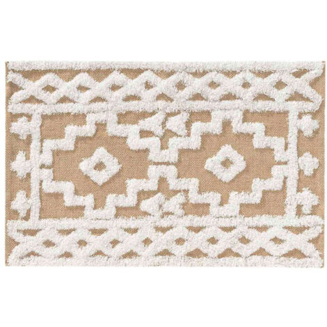 Tapis Multi-Usage en Jute "Medine" 60x90cm Naturel (1/5)