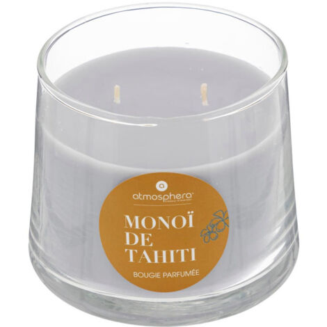 Bougie Parfumée en Verre "Izor" 300g Monoï (1/2)