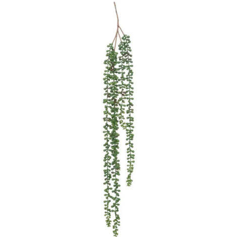 Plante Tombante Déco "Séneçon" 37cm Vert