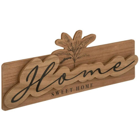 Décoration Murale Home "Bota" 55cm Marron (1/2)