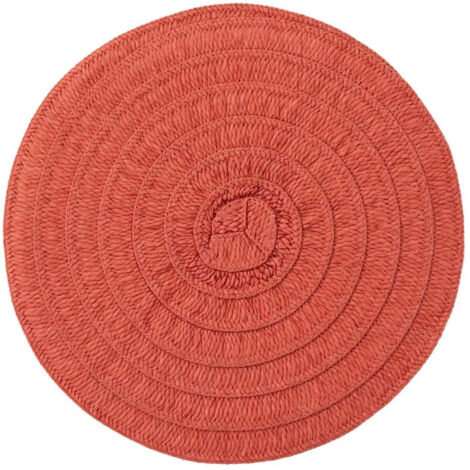 Set De Table Olivia 38 Cm - Orange, Déco Paris Prix (neuf)