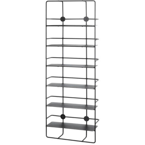 Étagère Murale Métal "Vivalo" 103cm Noir (1/5)