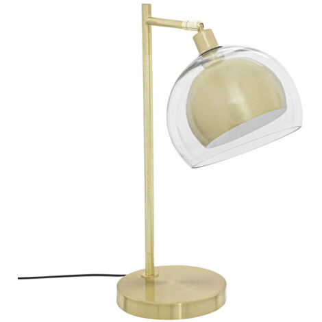 Lampe à Poser Vintage "Rivi" 48cm Or (1/4)