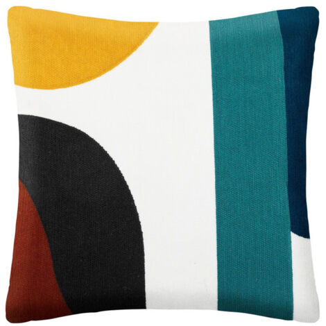 Coussin Déco Imprimé "Hary" 45x45cm Multicolore (1/2)