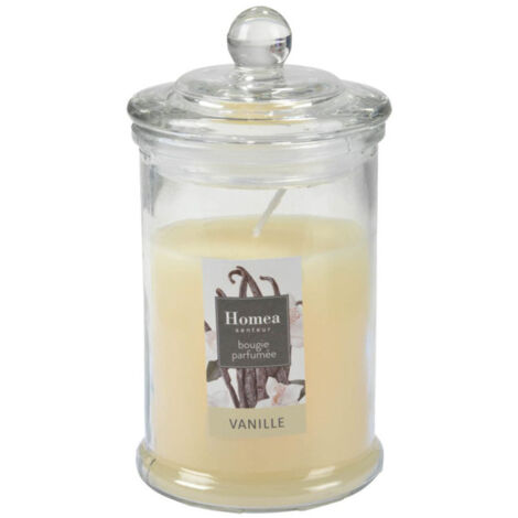 Bougie Parfumée Bocal "Essentiel II" 15cm Vanille (1/2)