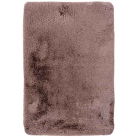 Tapis de Bain Doux Antidérapant "Rabbit" Rose 65 x 100 cm (1/5)
