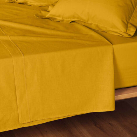 Drap Plat "Lina" 180x290cm Curry (1/5)