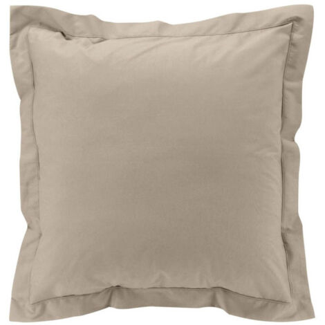 Taie d'Oreiller "Percaline" 63x63cm Sable (1/5)