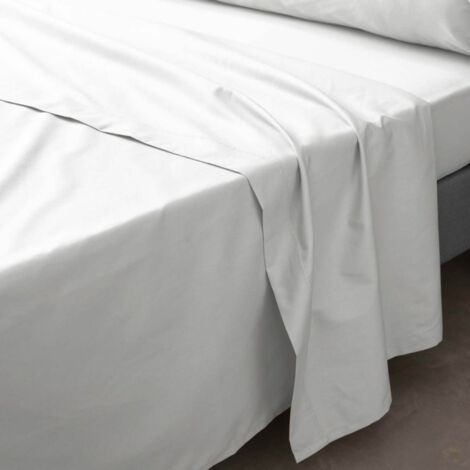 Drap Plat "Percaline" 180x290cm White (1/5)