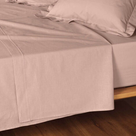 Drap Plat "Lina" 180x290cm Rose (1/5)